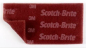 Preview: Handschleif-Pads 3M Scotch Brite very fine rot